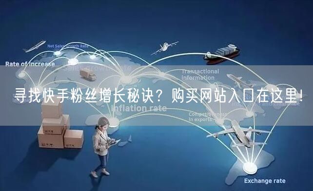 寻找快手粉丝增长秘诀？购买网站入口在这里！