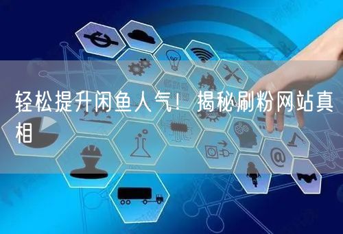 轻松提升闲鱼人气！揭秘刷粉网站真相