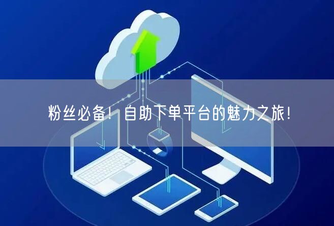 粉丝必备！自助下单平台的魅力之旅！